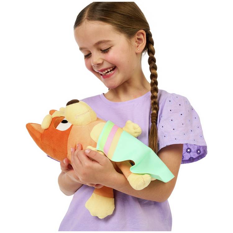 Bluey Sleepytime Bingo plush toy 33cm (British brand)