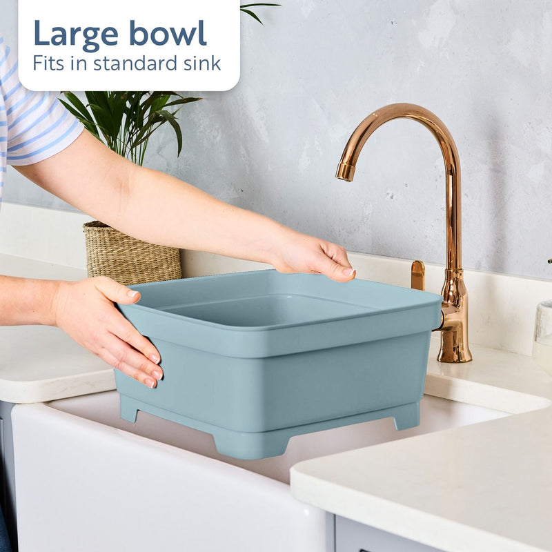 Minky sage green washing up bowl 11 litre, UK version