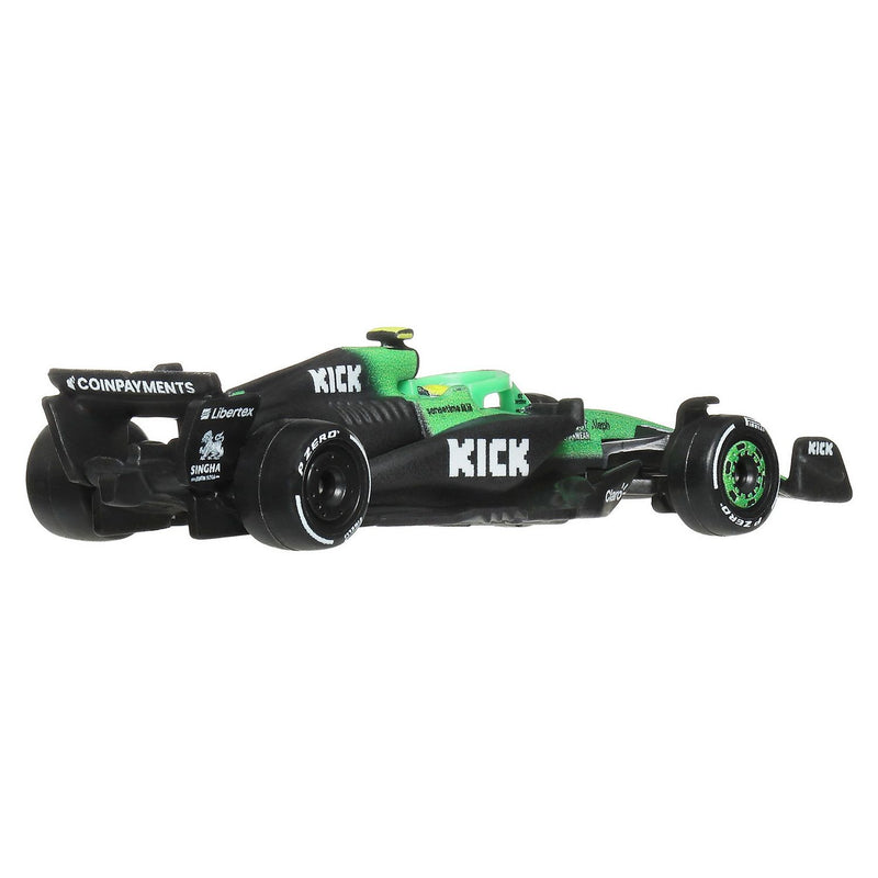 Hot Wheels Bortoleto F1 1:64 toy car, UK version