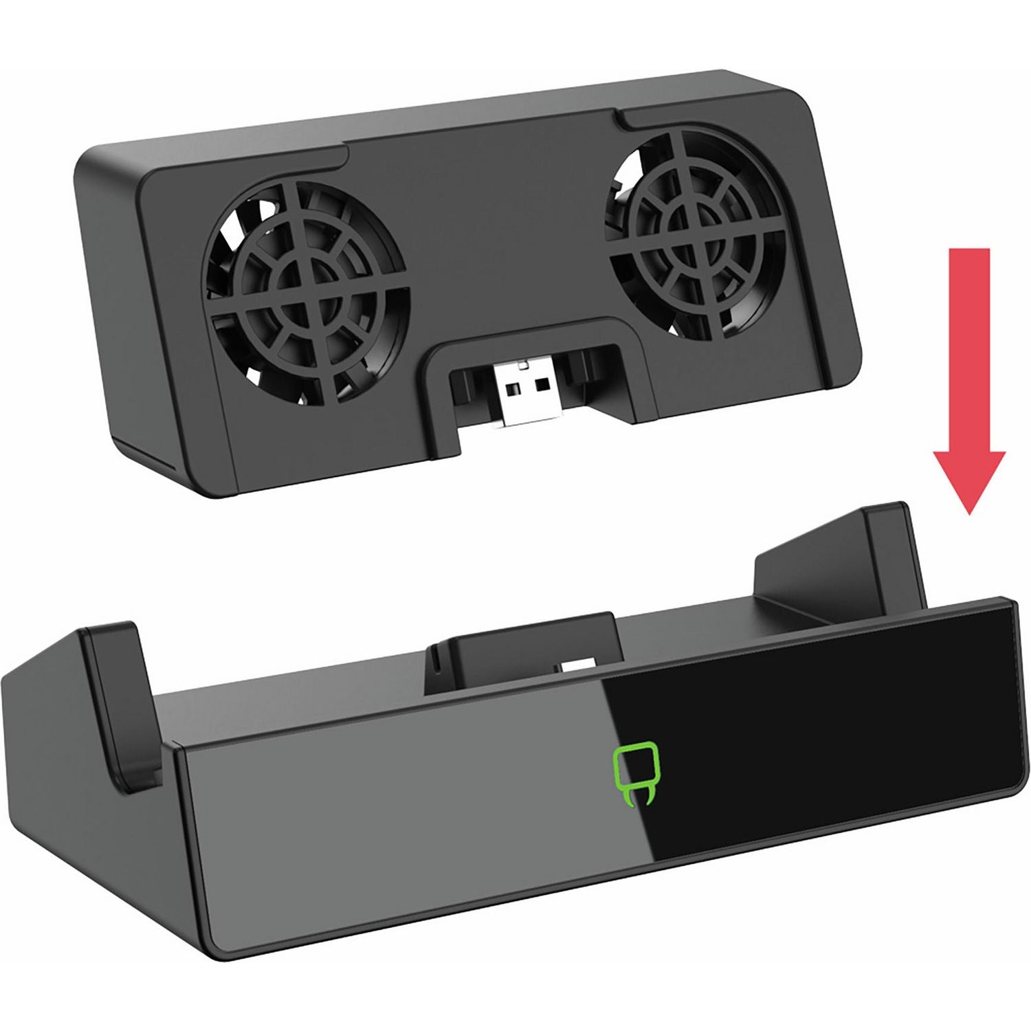 Venom TV Dock with detachable fan for Switch 2 - British product
