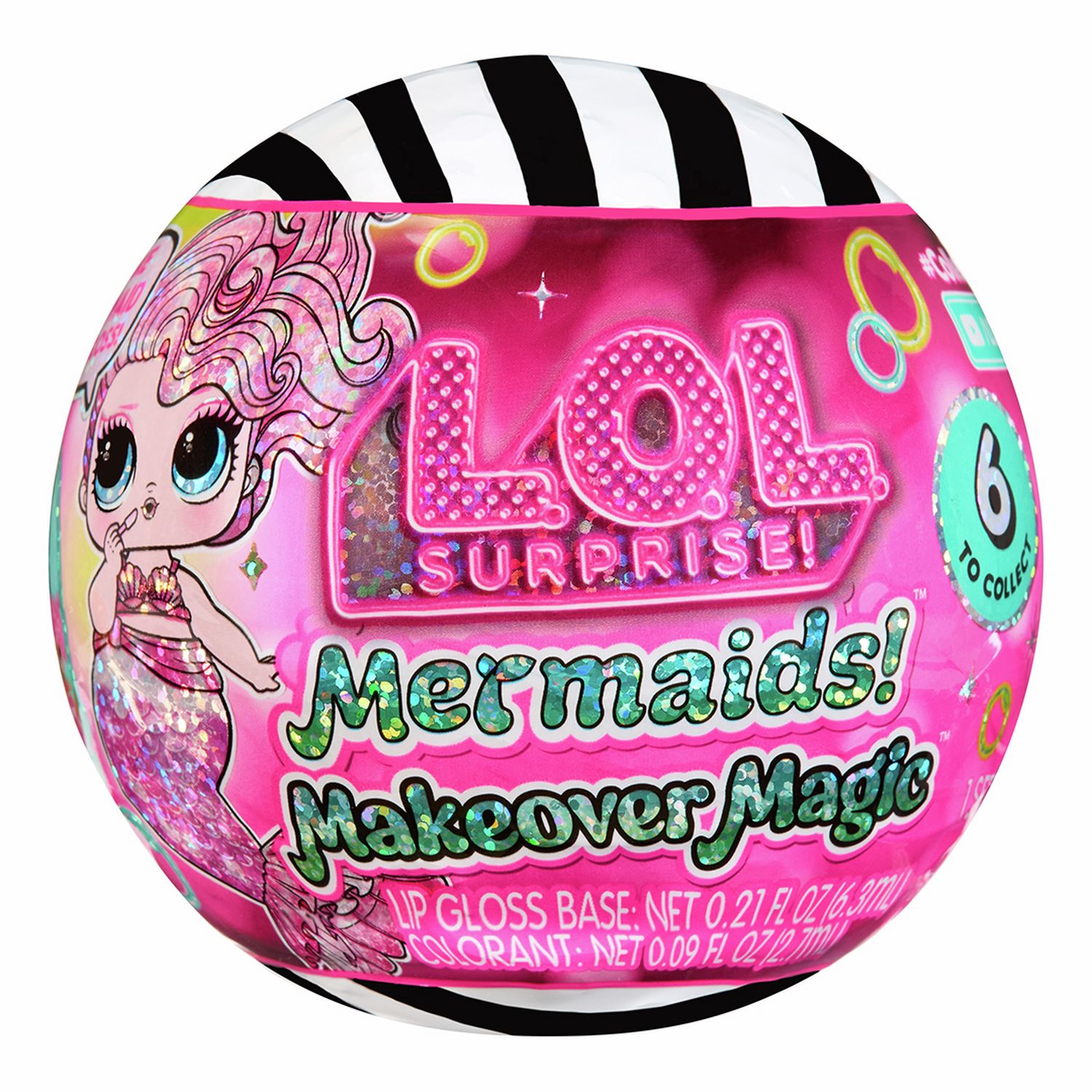 L.O.L. Surprise Mermaids Makeover Magic Tots doll 9cm - British product