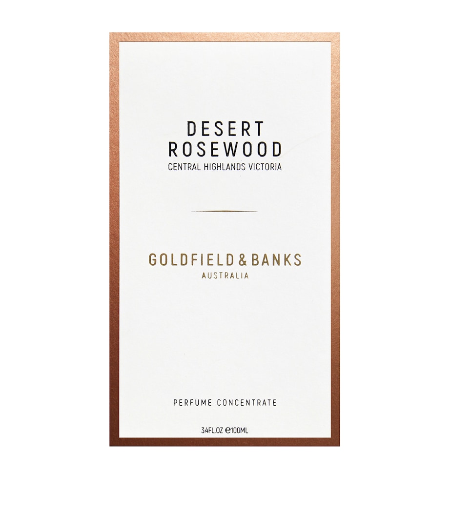 Goldfield & Banks pure perfume Desert Rosewood 100ml - British product