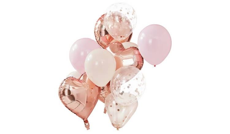 Ginger Ray Blush Balloon Bundle GOODS Argos