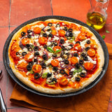 Dojo Hero 30cm aluminium pizza tray with Neverstick coating, UK version