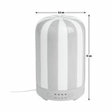 Habitat mustard striped ceramic electric diffuser 100ml, UK version