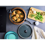 Morphy Richards 28cm forged aluminium lidded saute pan, UK version