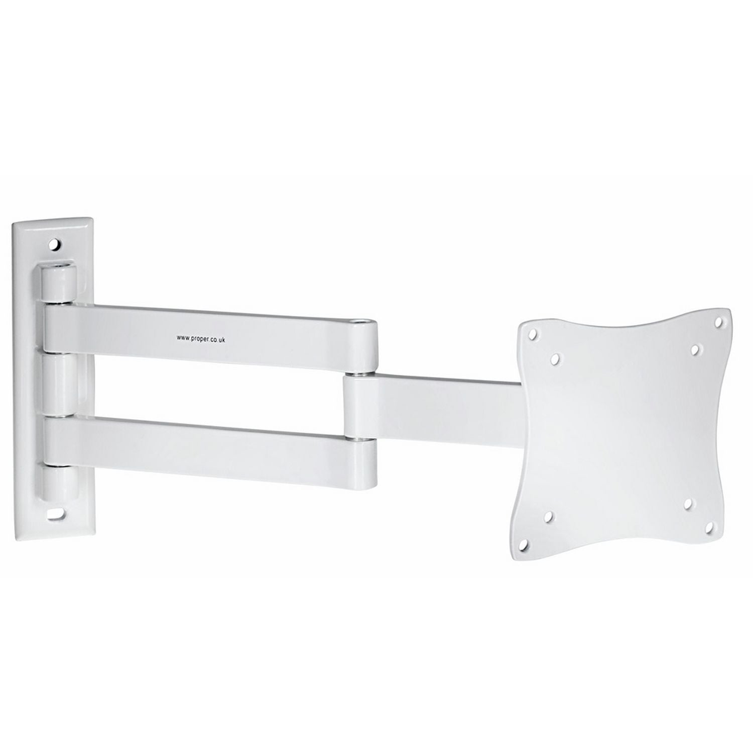 ProperAV TV wall bracket tilt and swivel 13-28 inch - British product