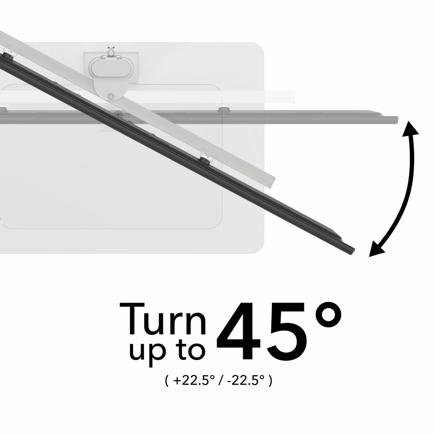 AVF TV stand white 70 inch - British product