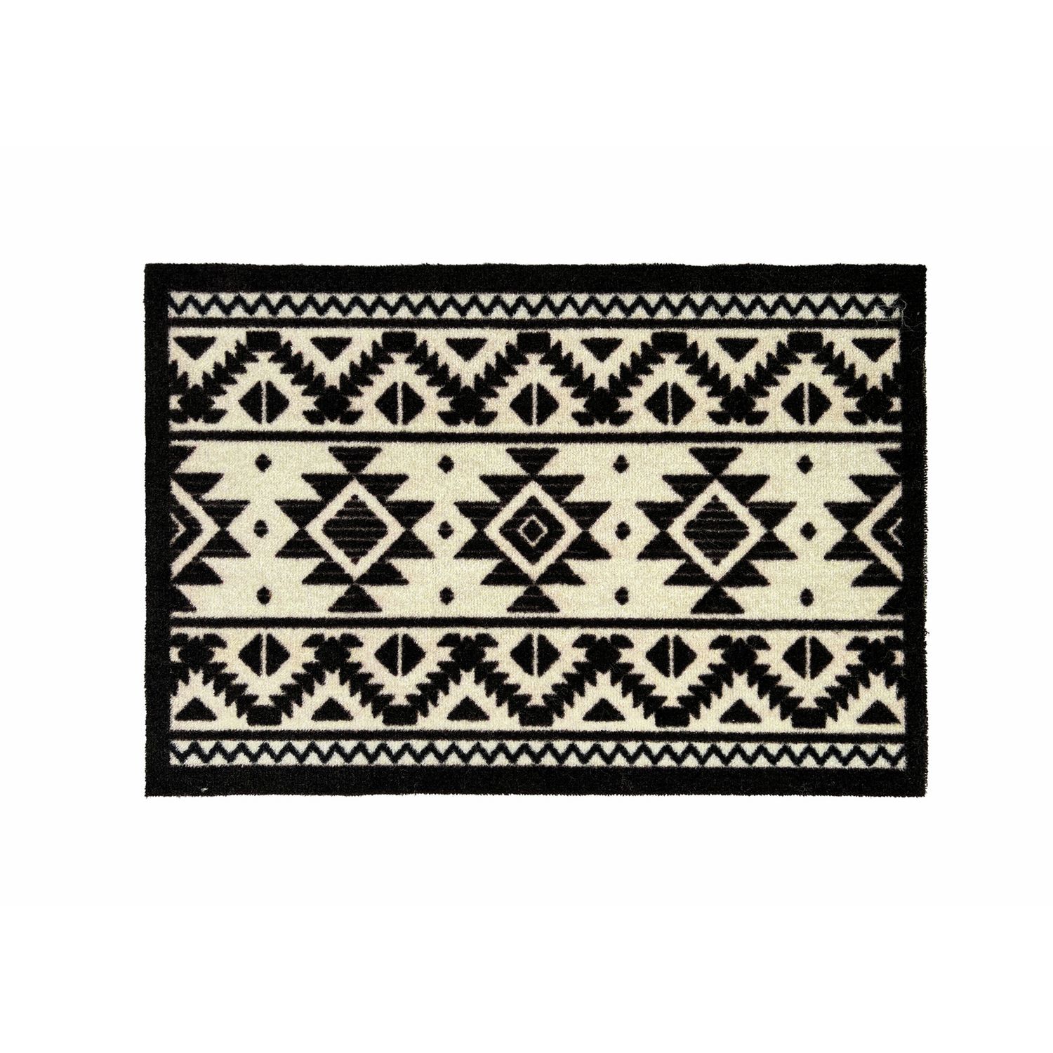 My Mat tribal short pile doormat 50x75cm, imported from the UK