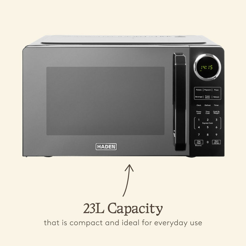 Haden 23L microwave black - British product