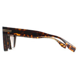 Marc Jacobs MJ 1001/S sunglasses brown gradient cat eye, imported from the UK
