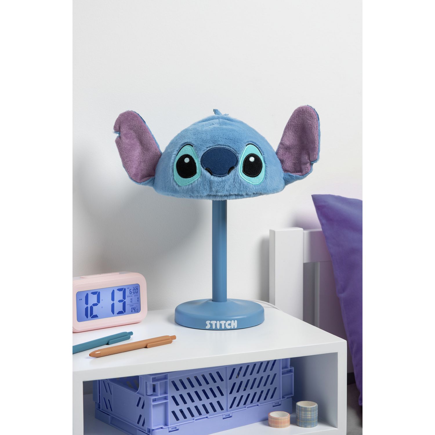 Lilo & Stitch SoftGlo desk lamp blue 30cm, UK version