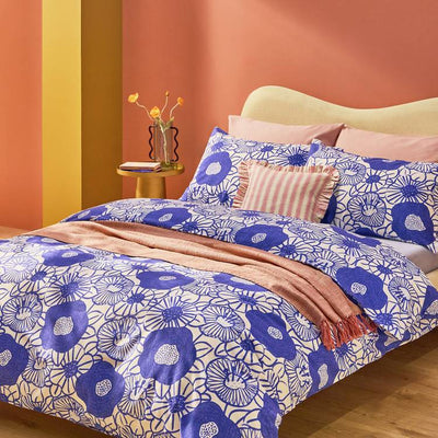 Argos Habitat Bold Floral Blue Bedding Set - Single- Buy online at McGrocer