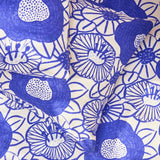 Habitat bold floral blue bedding set single (British brand)
