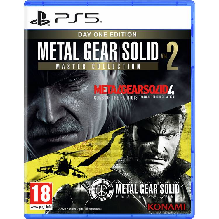 Metal Gear Solid Master Collection Vol.2 PS5 game, UK version