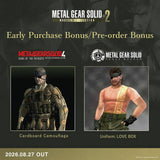 Metal Gear Solid Master Collection Vol.2 PS5 game, UK version