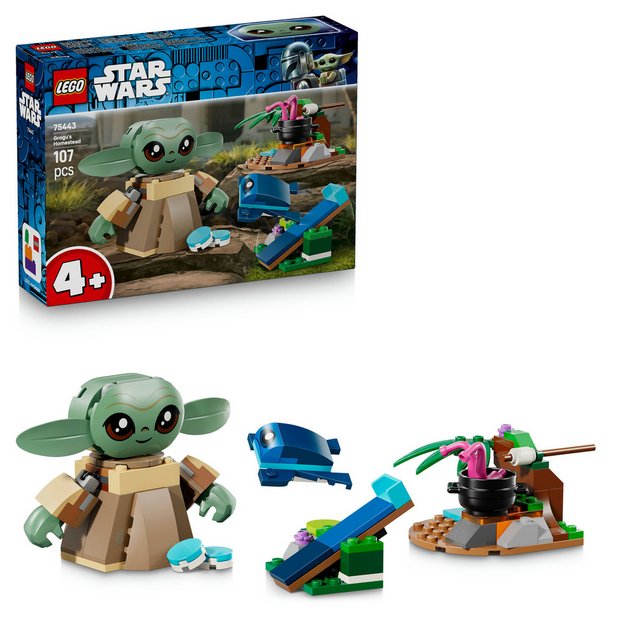 LEGO Star Wars Grogu's Homestead building set 107 pieces, UK version