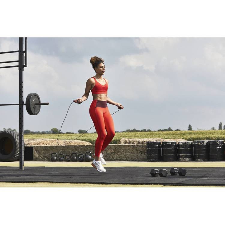 Reebok weighted skipping rope with metal handles, imported from the UK