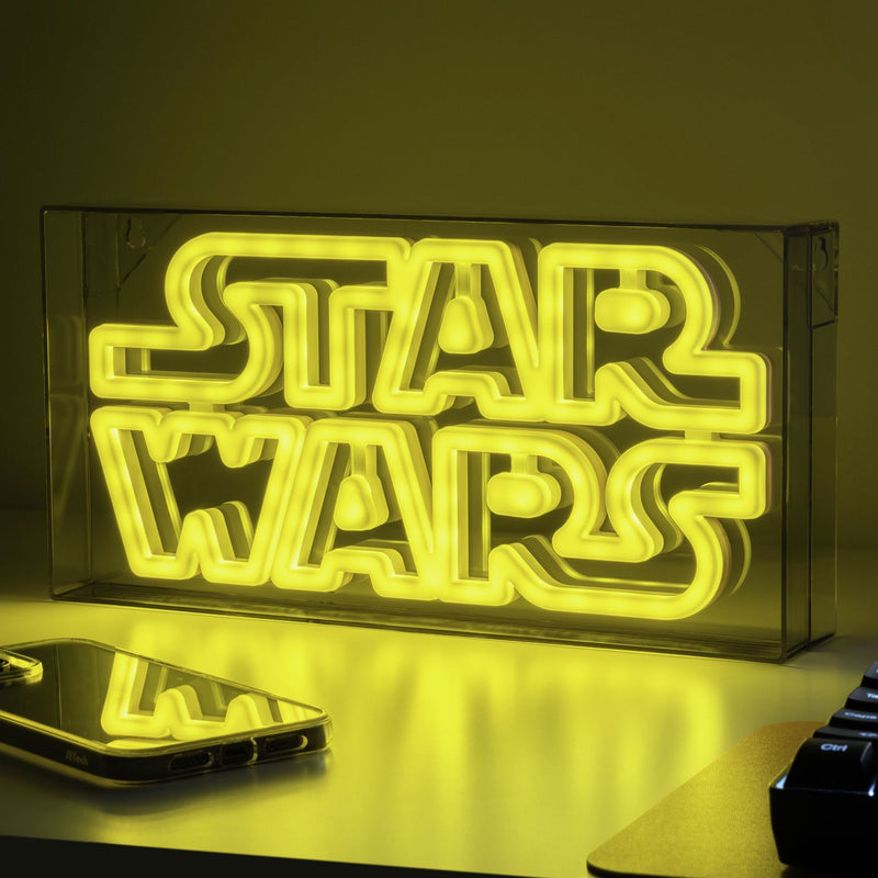 Star Wars LED Neon Light Yellow 30cm, UK version