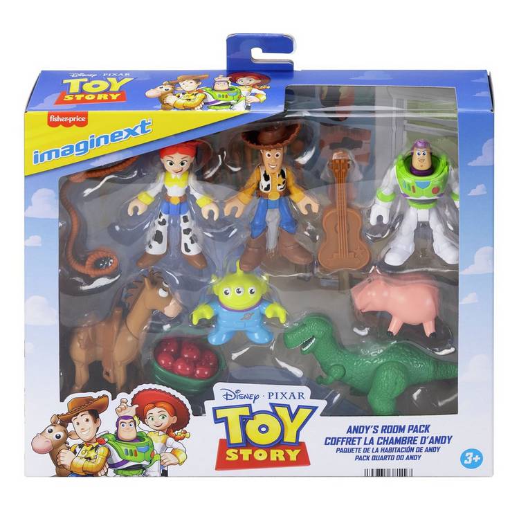 Imaginext Toy Story Andy's Room playset, imported from the UK