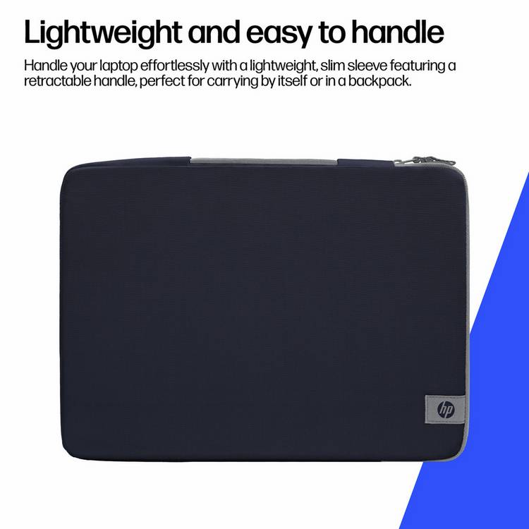 HP laptop sleeve blue 13-14 inch, UK version