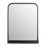 Argos Home industrial bathroom mirror with shelf 64x49cm (British brand)