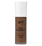 No7 Stay Perfect Foundation SPF30 30ml GOODS Boots russet 170N  