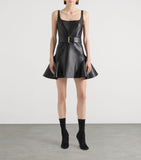 Givenchy Voyou leather belt with gold-tone buckle, UK version