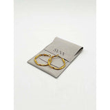SVNX twisted hoops gold, UK version