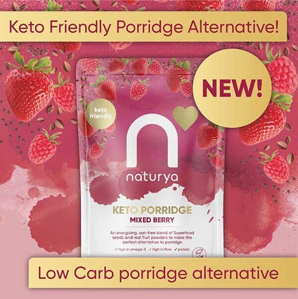 Naturya Keto Porridge Mixed Berry 300g GOODS Superdrug   