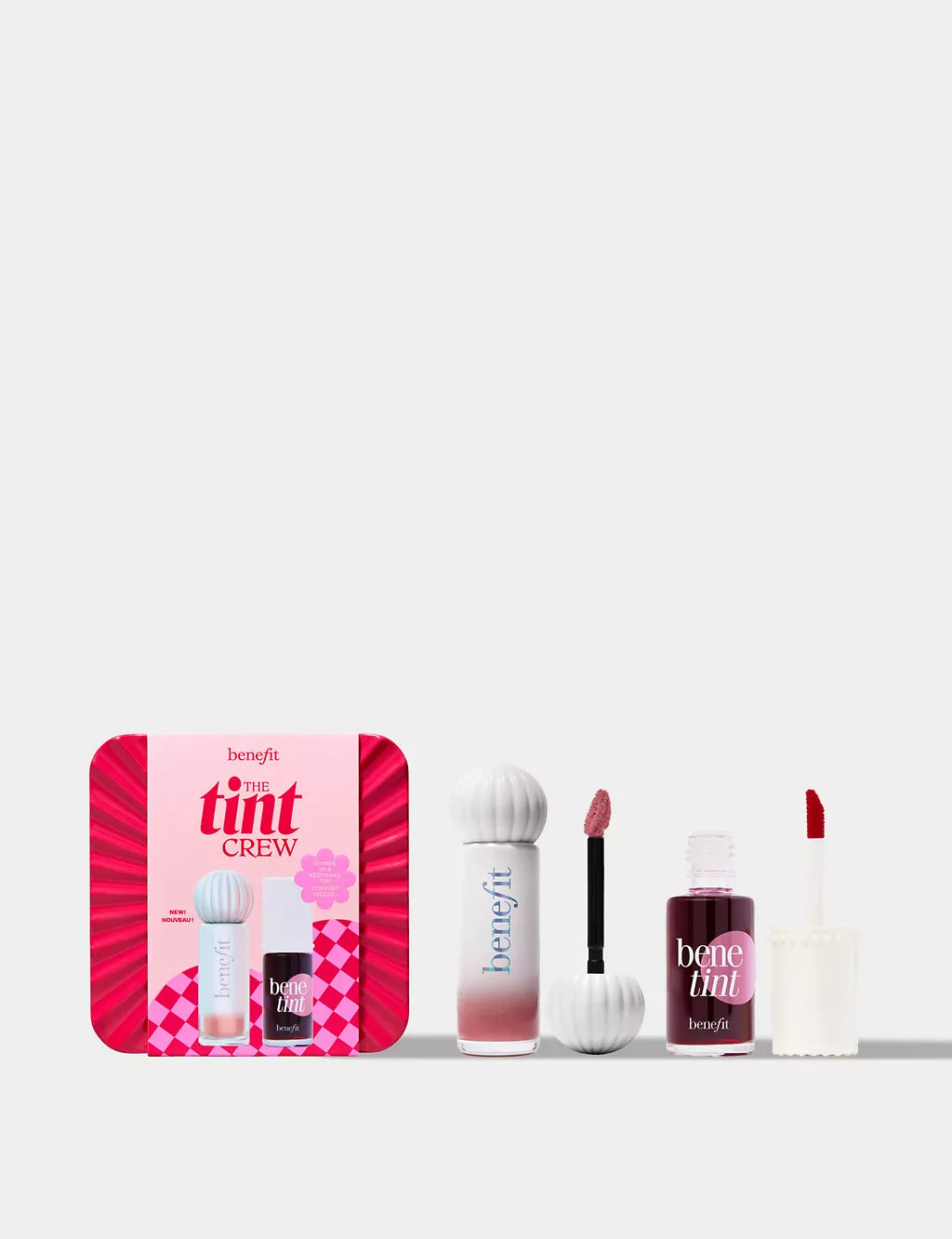 The Tint Crew Lip Tint Duo Benetint & Splashtint Worth £43 12ml GOODS M&S   