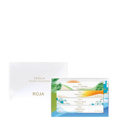 Harrods Roja The Isola Pure Perfume Travel Collection (4 x 10ml)- Buy online at McGrocer