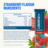 Liquid I.V. strawberry electrolyte powder sachets 3 pack (British brand)