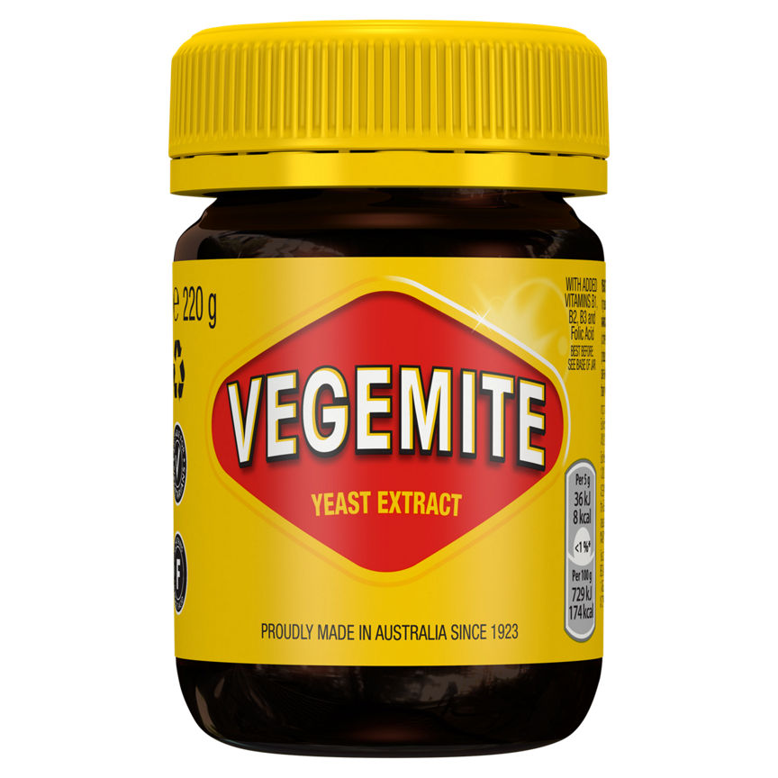 Vegemite Yeast Extract 220g GOODS ASDA   