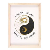 Something Different yin yang framed print 25x35cm - British product