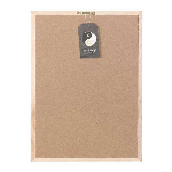 Something Different yin yang framed print 25x35cm - British product