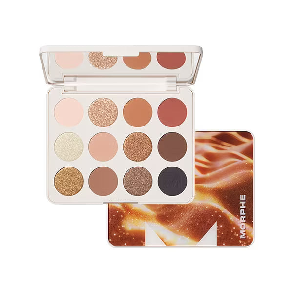 Morphe Flickering Sands eyeshadow palette 12-pan (British brand)