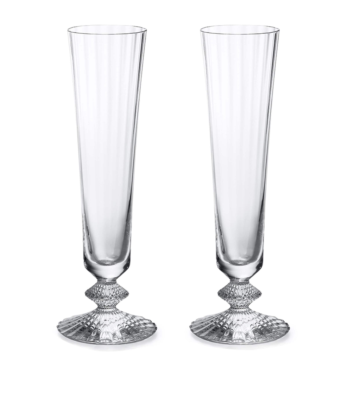 Baccarat Mille Nuits champagne flutes set of 2 180ml - British product