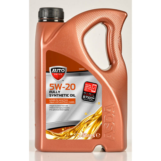 Auto Drive 5W-30 Psa Fully Synthetic Engline Oil DIY ASDA   