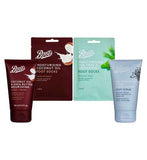 Boots Foot Mask, Cream and Scrub Bundle First Aid Boots   