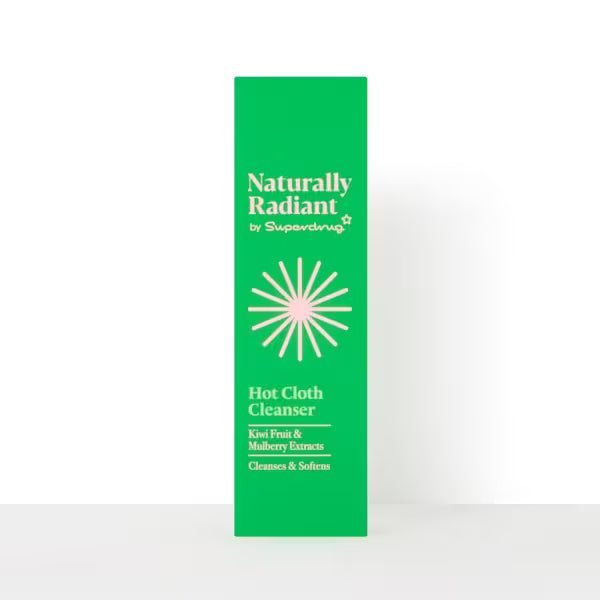Naturally Radiant hot cloth cleanser 150ml tube, imported from the UK