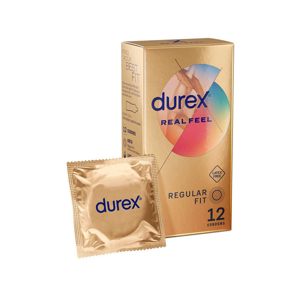 Durex Real Feel Non Latex Condoms  - 12 Pack