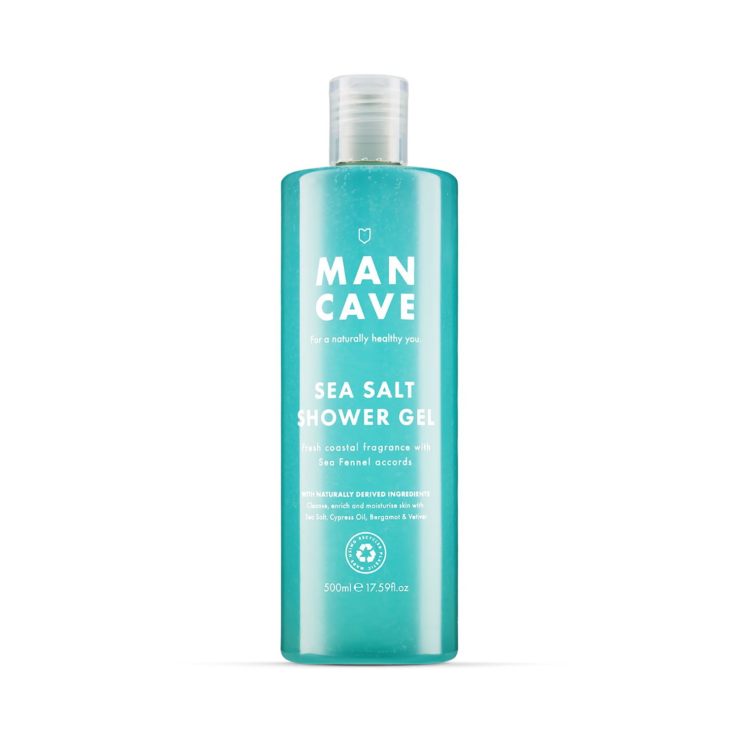 ManCave sea salt shower gel 500ml, UK version