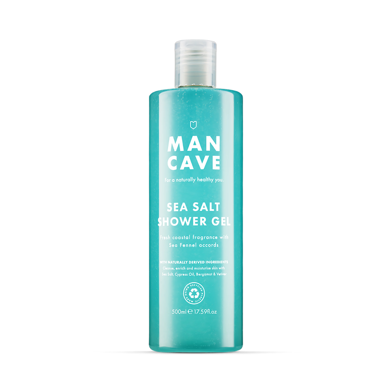 ManCave sea salt shower gel 500ml, UK version
