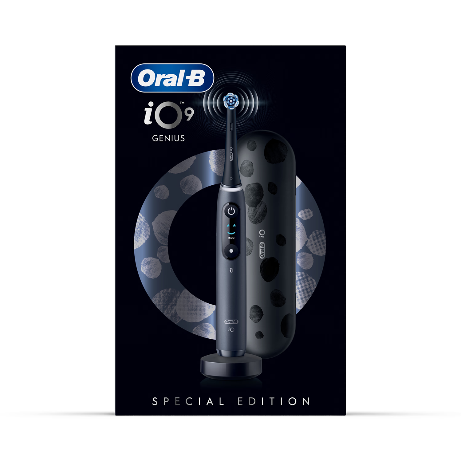 Oral-B iO 9 electric toothbrush Black Gift Edition, UK version