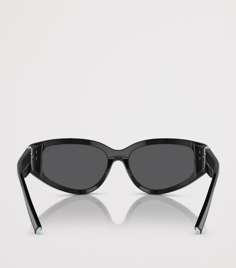 Tiffany & Co irregular acetate sunglasses, UK version