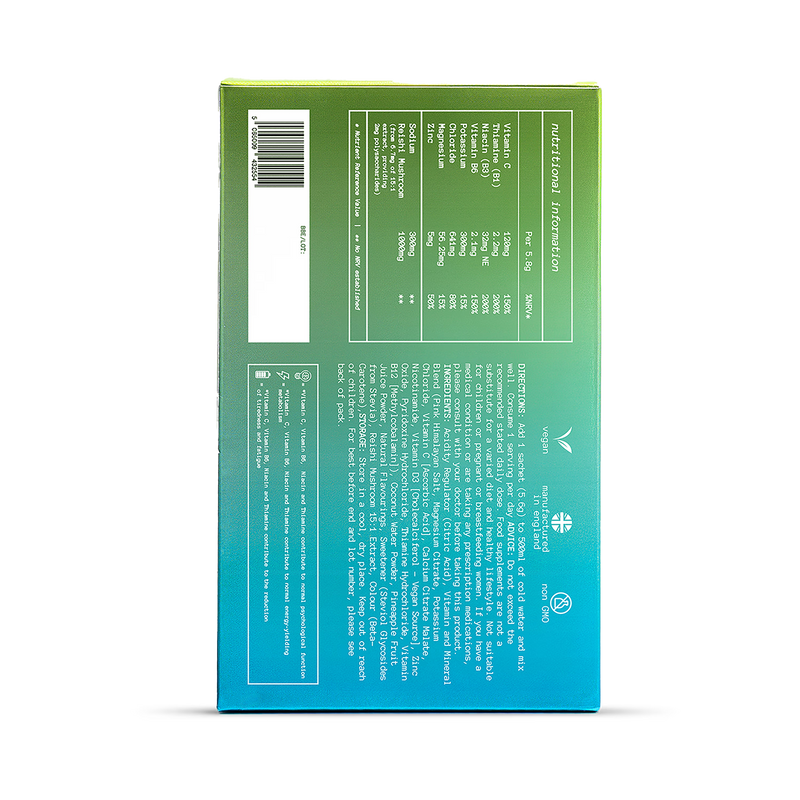 Spacegoods Hydro Dust pineapple electrolyte sachets 10 pack - British product