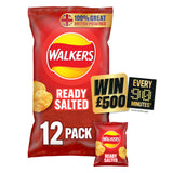 Walkers Ready Salted Crisps 12x25g GOODS Sainsburys   