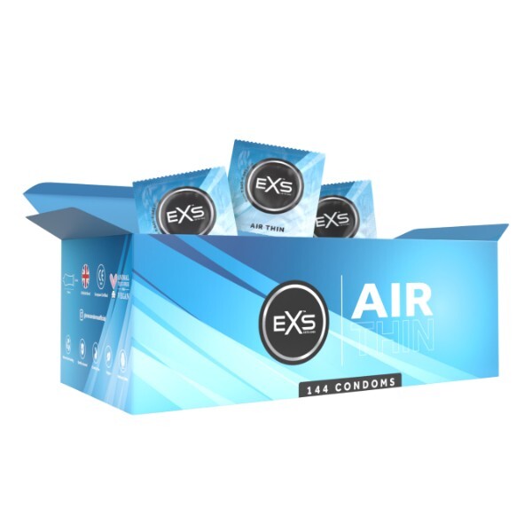 EXS Air Thin condoms 144 pack (British brand)