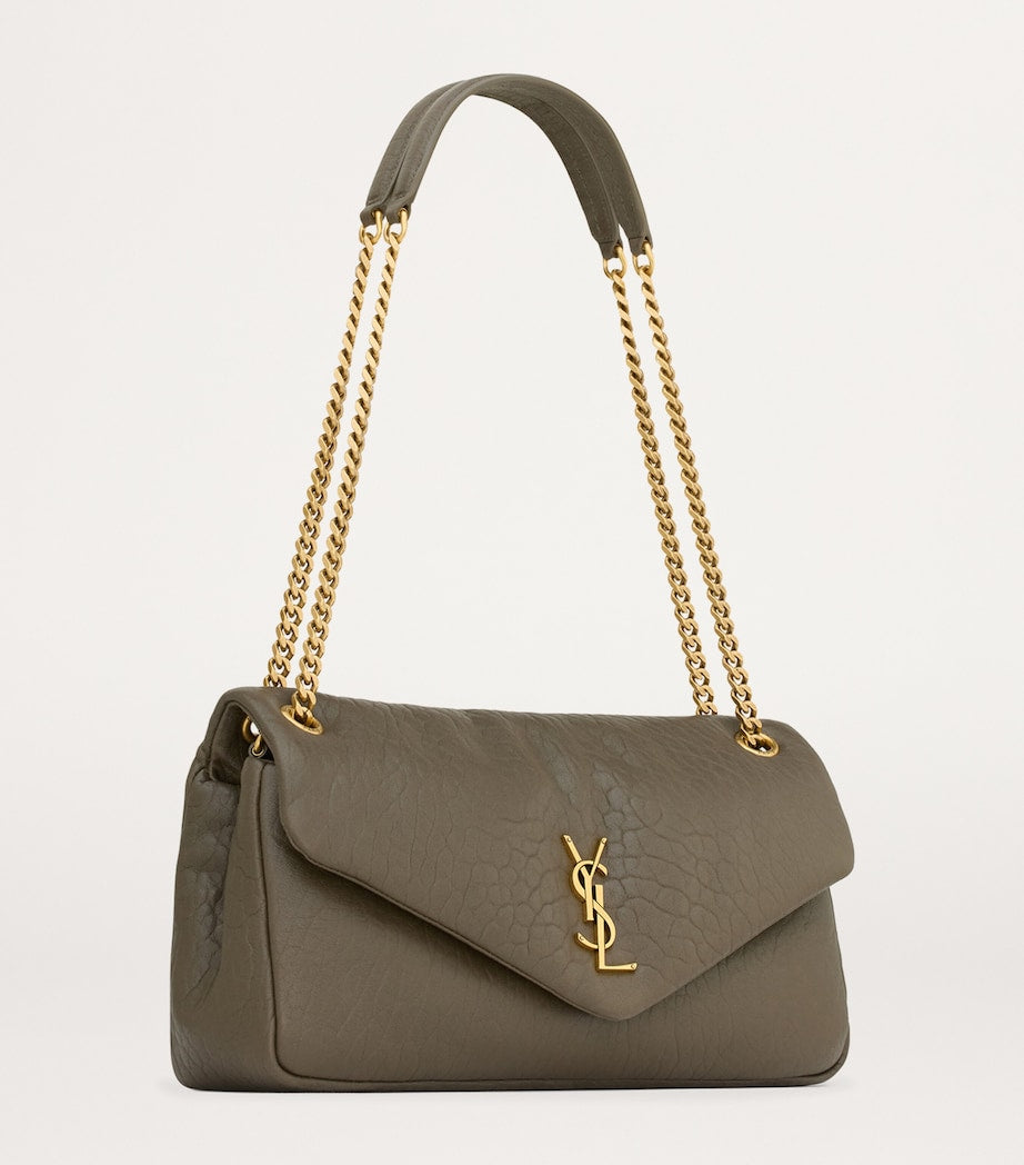 Saint Laurent medium Calypso shoulder bag, imported from the UK